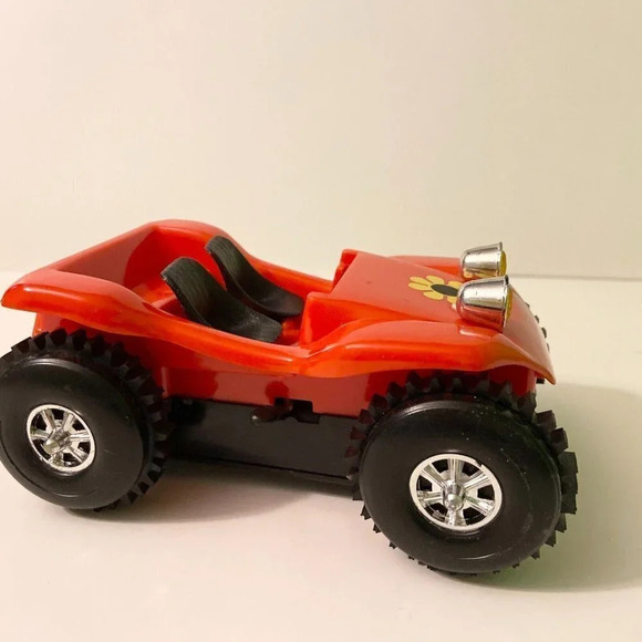 Vintage Botoy Dune Buggy Flower Power Battery Powered  Climbing Tumble Works - Picture 3 of 14